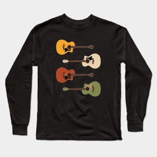 Auditorium Style Acoustic Guitar Pack Long Sleeve T-Shirt